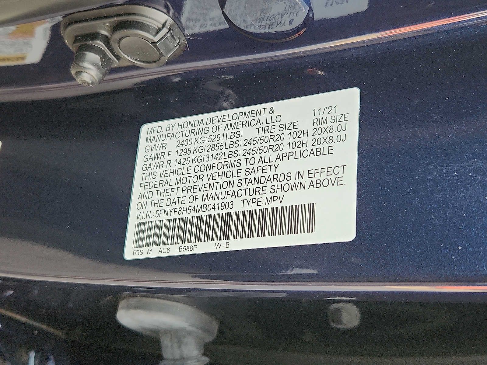 Used 2021 Honda Passport EX-L image 26