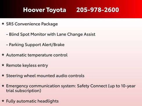 Used 2026 Toyota Tundra SR5 w/ SR5 Convenience Package AWD/4WD image 7