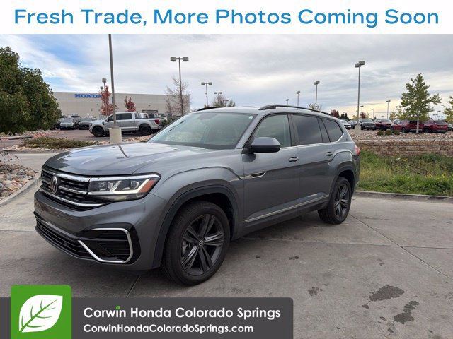 Used 2021 Volkswagen Atlas SE w/ Towing Package AWD/4WD image 3