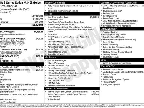 Used 2024 BMW M340i xDrive w/ Premium Package image 6