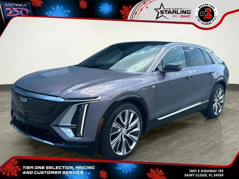 Certified 2025 Cadillac Lyriq Luxury w/ LPO, Floor Liner Package AWD/4WD image 1