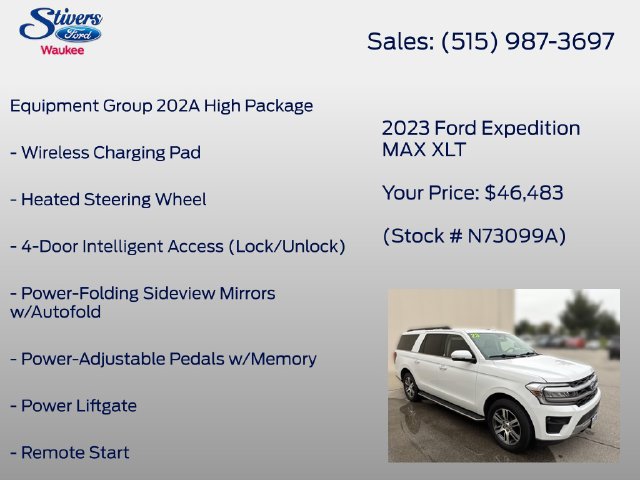 Used 2023 Ford Expedition Max XLT AWD/4WD image 16