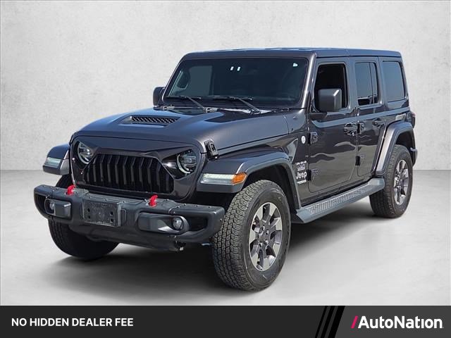 Used 2018 Jeep Wrangler Unlimited Sahara AWD/4WD image 1