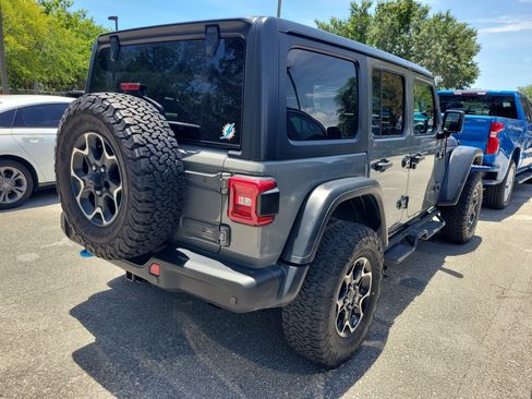 Used 2021 Jeep Wrangler Unlimited Rubicon 4xe w/ Steel Bumper Group AWD/4WD image 4