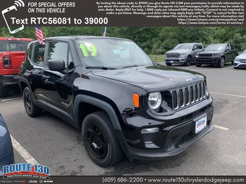 Used 2019 Jeep Renegade Sport AWD/4WD image 1