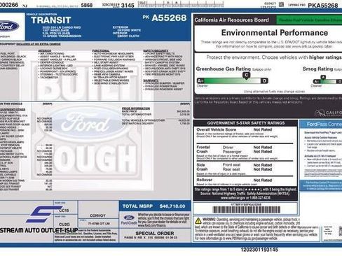 Used 2023 Ford Transit 250 Low Roof w/ Exterior Upgrade Package image 37