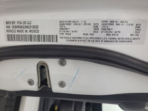 Used 2022 RAM 1500 Tradesman RWD image 33