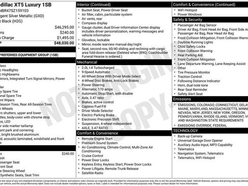 New 2025 Cadillac XT5 Luxury image 4