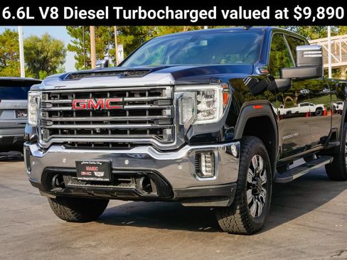 Used 2022 GMC Sierra 2500 SLT w/ SLT Premium Package AWD/4WD image 3