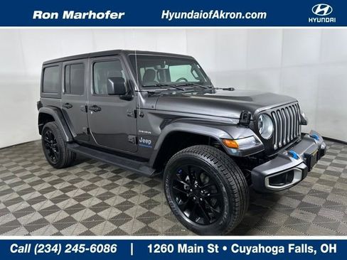 Used 2023 Jeep Wrangler Unlimited Sahara w/ Cold Weather Group image 1
