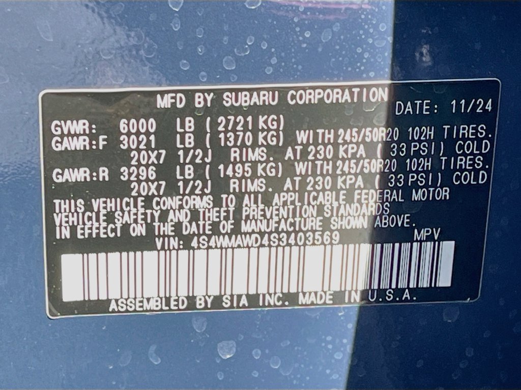 Used 2025 Subaru Ascent Bronze Edition AWD/4WD image 35
