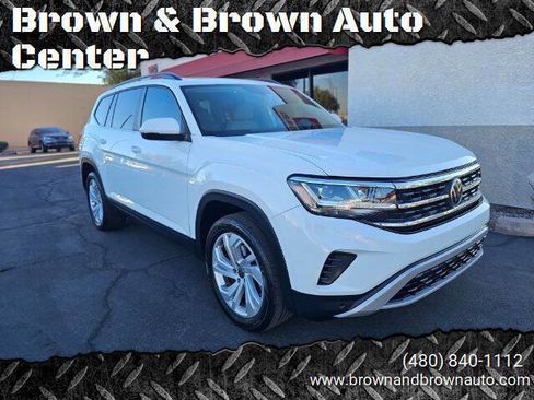 Used 2021 Volkswagen Atlas SE image 1