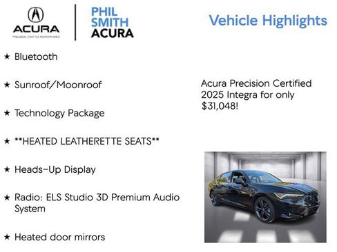 Certified 2025 Acura Integra A-Spec image 9