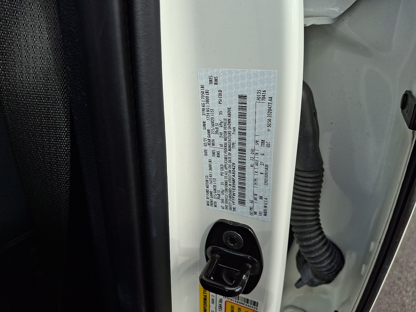 Certified 2021 Ford F150 Platinum w/ Equipment Group 701A High AWD/4WD image 29