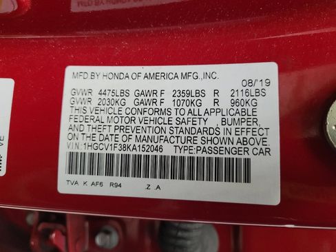 Used 2019 Honda Accord Sport image 33