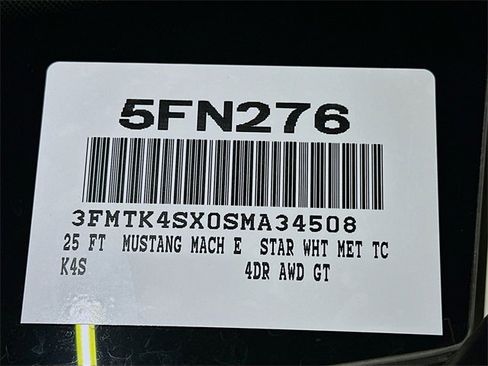 New 2025 Ford Mustang Mach-E GT w/ Interior Protection Package image 15