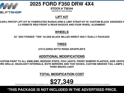 Used 2025 Ford F350 Platinum image 2