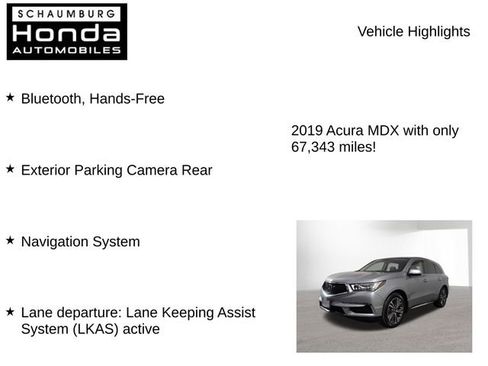 Used 2019 Acura MDX SH-AWD w/ Technology Package image 7