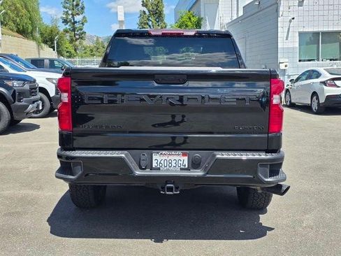 Certified 2025 Chevrolet Silverado 1500 Custom w/ Turbomax Blackout Package RWD image 7