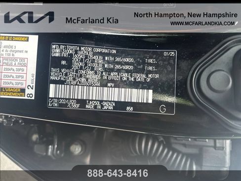 Used 2025 Toyota Land Cruiser w/ Premium Package AWD/4WD image 31