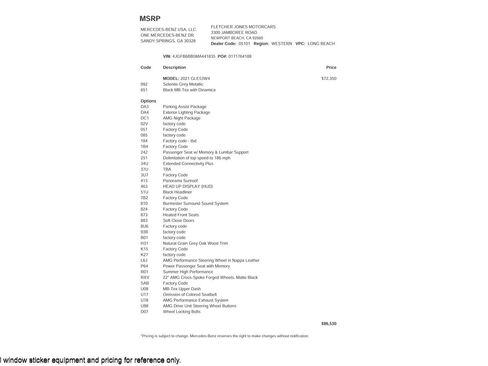 Certified 2021 Mercedes-Benz GLE 53 AMG 4MATIC image 3