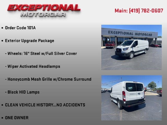 Used 2025 Ford Transit 250 Low Roof w/ Exterior Upgrade Package RWD image 6