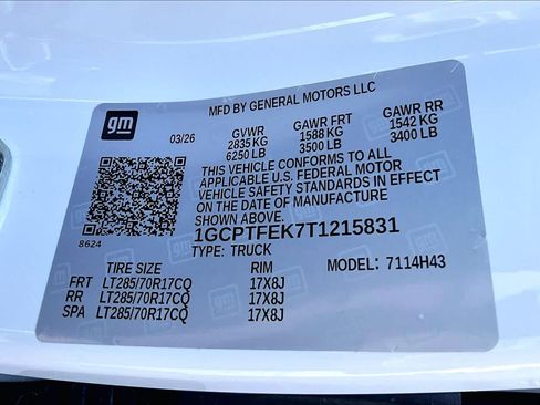 Used 2026 Chevrolet Colorado ZR2 AWD/4WD image 33