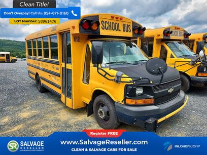 Used 2010 Chevrolet Express 3500 Extended w/ School Bus Package