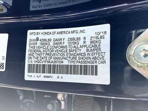 Used 2018 Honda Accord EX-L image 33