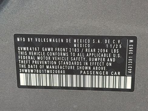 New 2026 Volkswagen Jetta Sport image 38