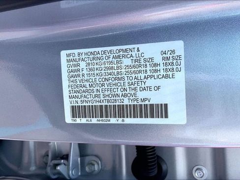 New 2026 Honda Pilot EX-L image 19