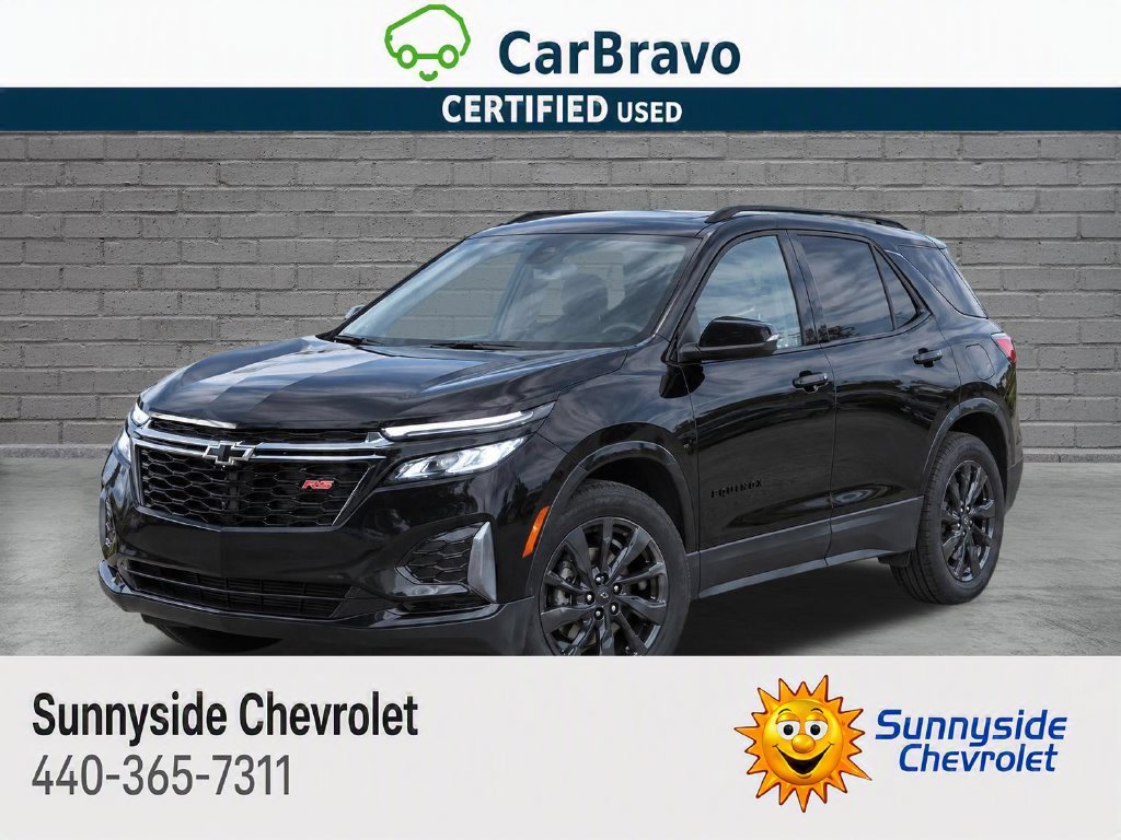 Certified 2023 Chevrolet Equinox RS w/ RS Leather Package AWD/4WD image 1