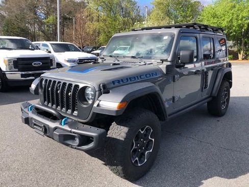 Used 2021 Jeep Wrangler Unlimited Rubicon 4xe w/ Steel Bumper Group image 7