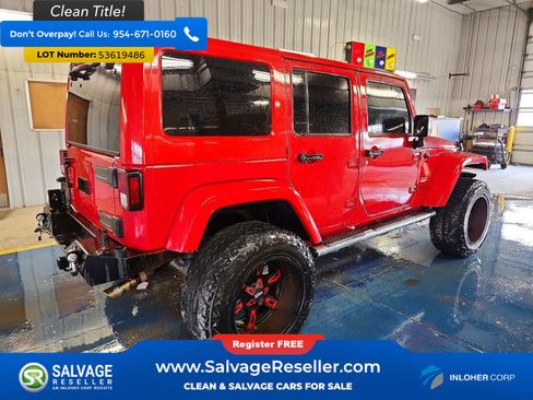 Used 2014 Jeep Wrangler Unlimited Sahara w/ Mopar Chrome Edition Group AWD/4WD image 4