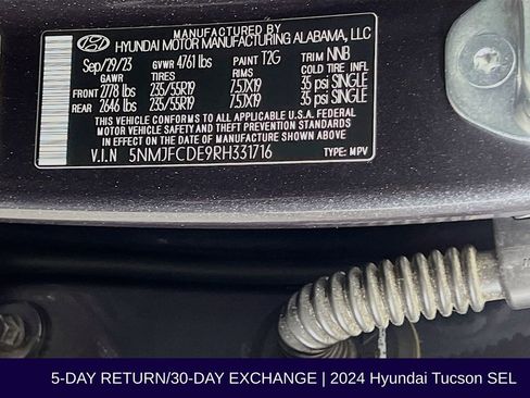 Used 2024 Hyundai Tucson SEL w/ Convenience Package image 37