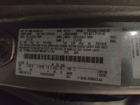 Used 2021 Ford Escape SE FWD image 33