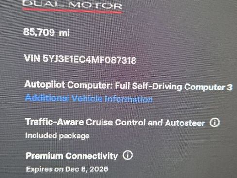 Used 2021 Tesla Model 3 Performance AWD/4WD image 7