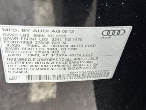 Used 2013 Audi Q7 3.0T S line Prestige image 28