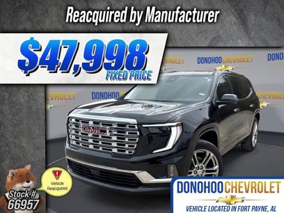 Used 2025 GMC Acadia Denali w/ LPO, All-Weather Package