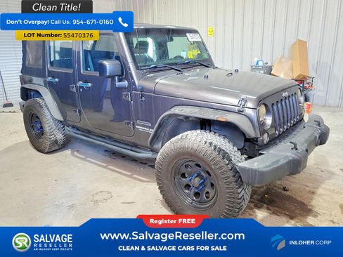 Used 2016 Jeep Wrangler Unlimited Sport w/ Connectivity Group AWD/4WD image 5