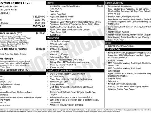 Used 2025 Chevrolet Equinox LT w/ Convenience Package II AWD/4WD image 5