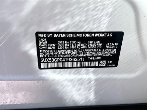 New 2026 BMW X3 xDrive30 w/ Premium Package image 19