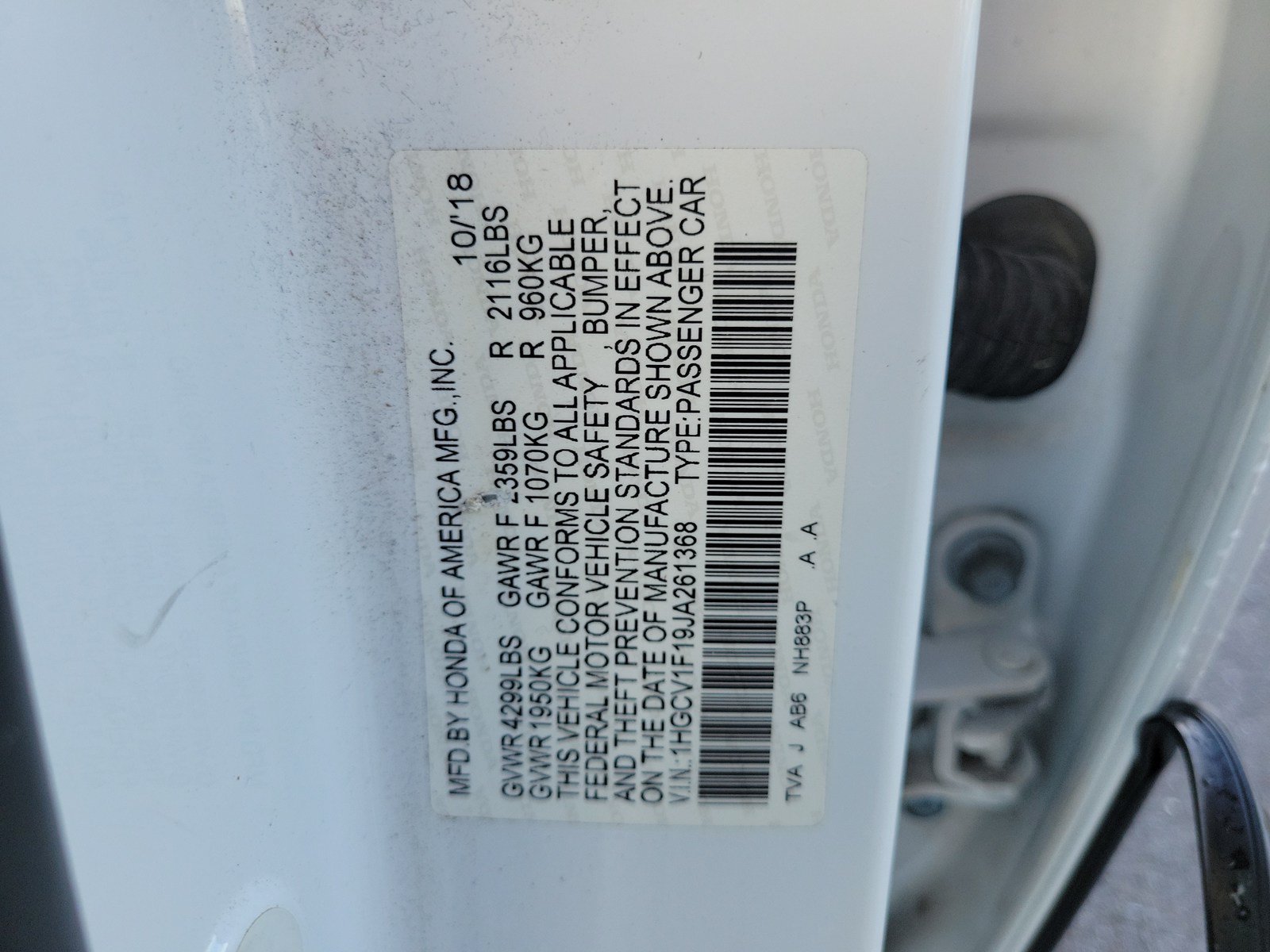 Used 2018 Honda Accord LX image 32