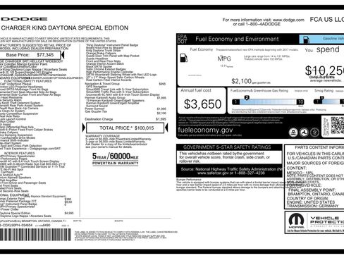 Used 2023 Dodge Charger SRT Hellcat image 91