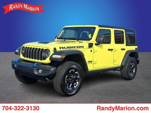 Used 2024 Jeep Wrangler Unlimited Rubicon 4xe AWD/4WD image 1