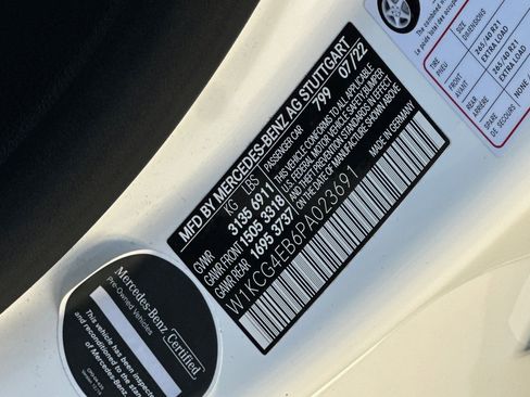 Certified 2023 Mercedes-Benz EQS 580 4MATIC Sedan image 37