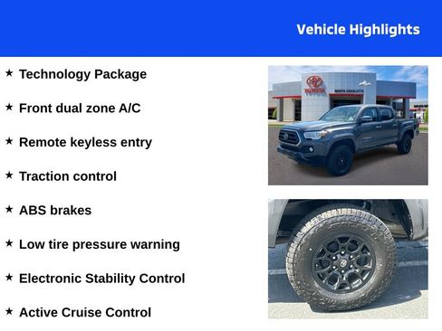 Used 2022 Toyota Tacoma SR5 w/ Technology Package AWD/4WD image 4