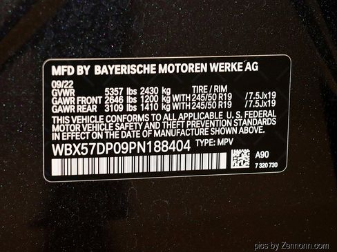 Certified 2023 BMW X3 xDrive30i w/ Premium Package w/ZPA image 38