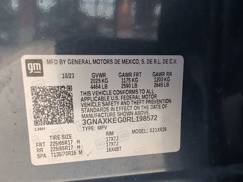 Used 2024 Chevrolet Equinox LT w/ LPO, Cargo Package FWD image 28