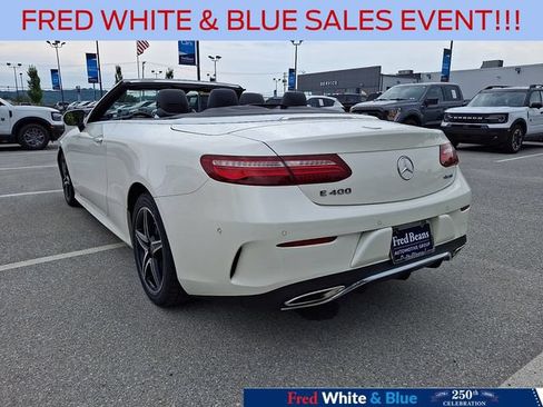 Used 2018 Mercedes-Benz E 400 4MATIC Cabriolet image 8
